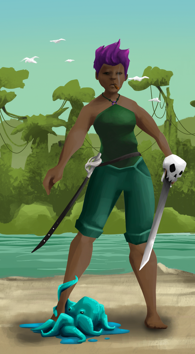 AlgoSeas Pirate #28245 NFT on Algorand