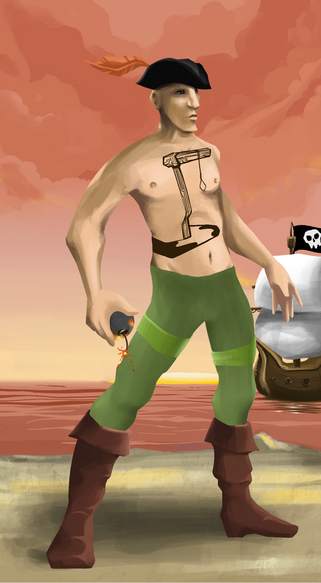 AlgoSeas Pirate #28246 NFT on Algorand