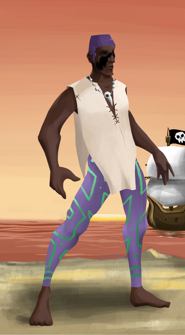 AlgoSeas Pirate #28248 NFT on Algorand