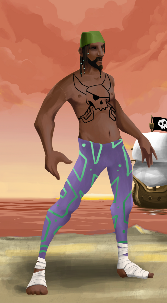 AlgoSeas Pirate #28250 NFT on Algorand