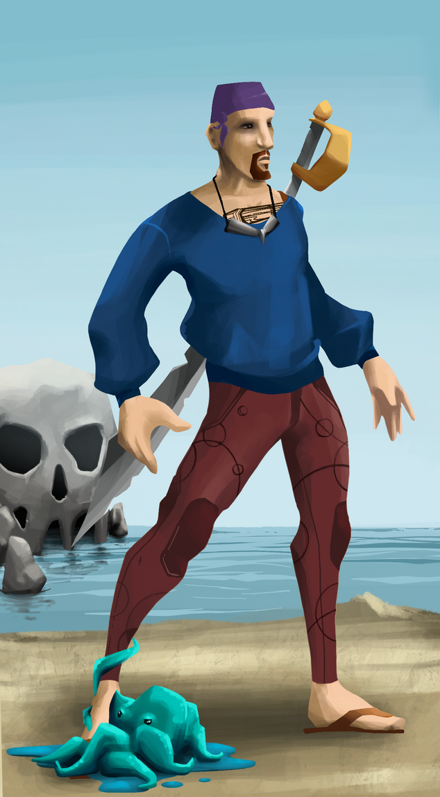 AlgoSeas Pirate #28255 NFT on Algorand