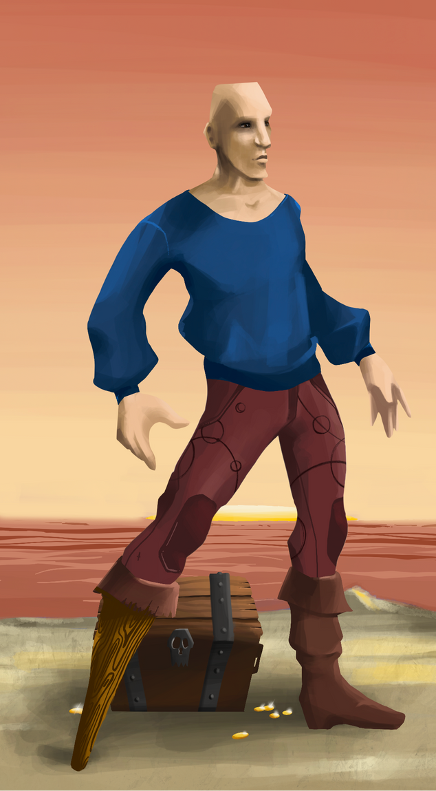 AlgoSeas Pirate #28263 NFT on Algorand