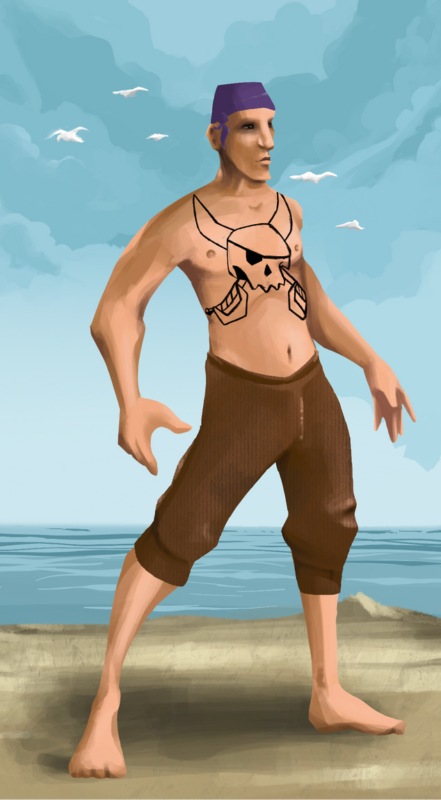 AlgoSeas Pirate #28272 NFT on Algorand