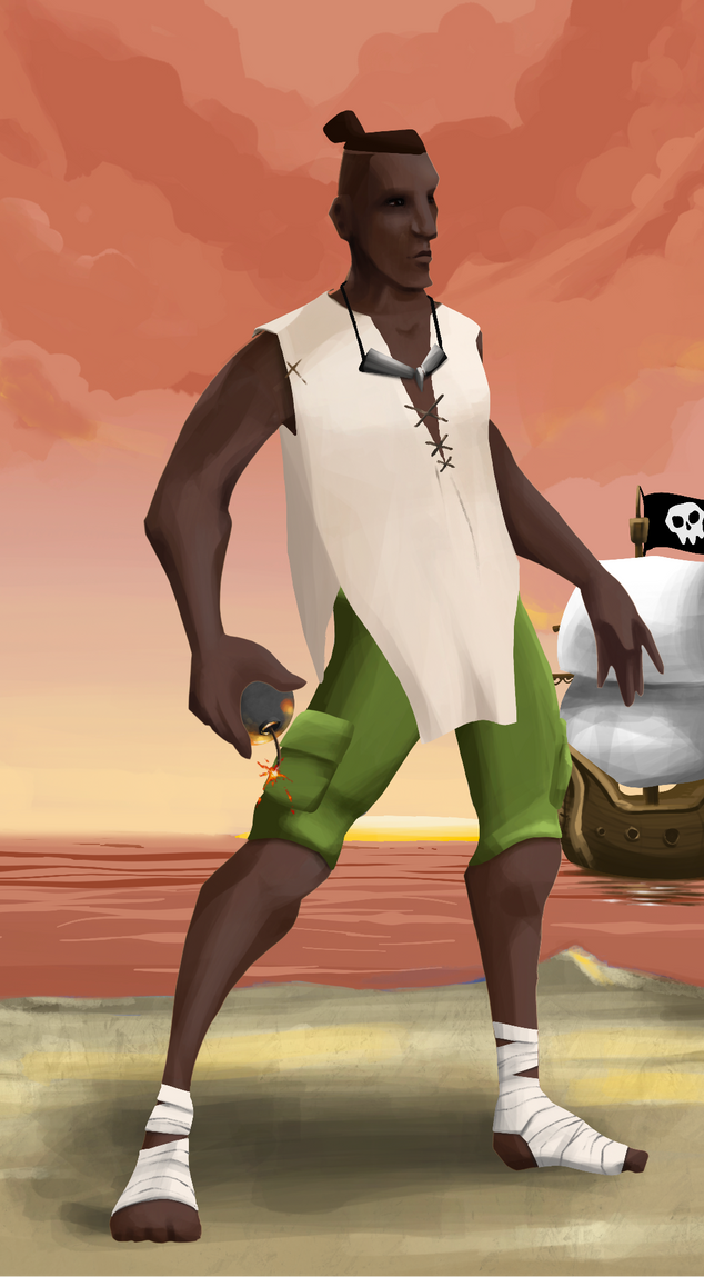 AlgoSeas Pirate #28275 NFT on Algorand