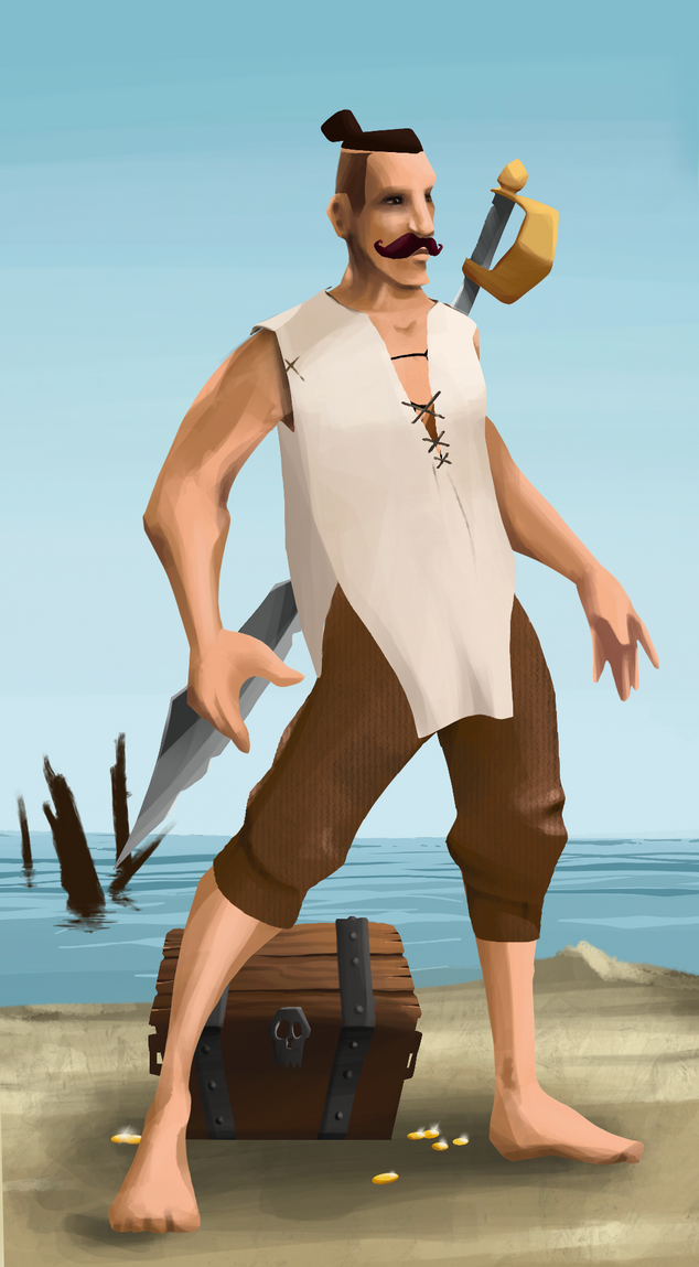 AlgoSeas Pirate #28281 NFT on Algorand