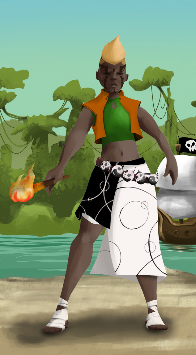 AlgoSeas Pirate #28283 NFT on Algorand