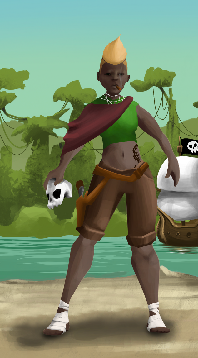 AlgoSeas Pirate #28285 NFT on Algorand