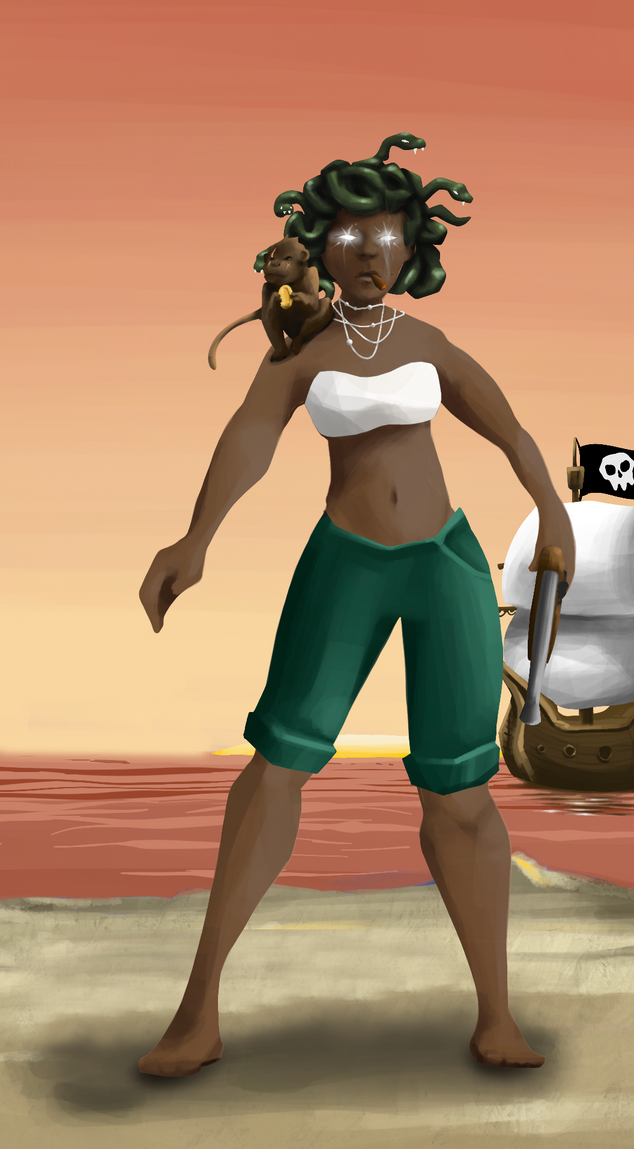 AlgoSeas Pirate #28286 NFT on Algorand