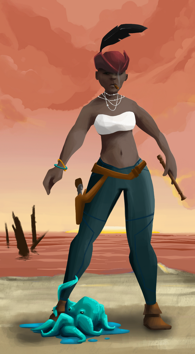 AlgoSeas Pirate #28302 NFT on Algorand