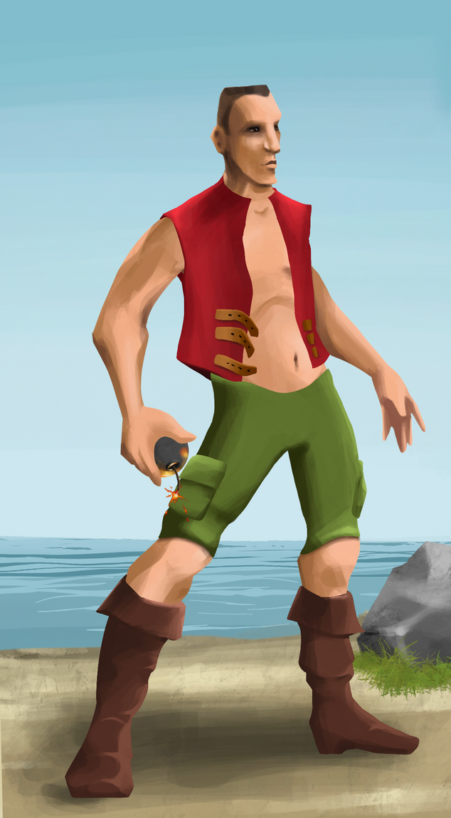 AlgoSeas Pirate #28306 NFT on Algorand