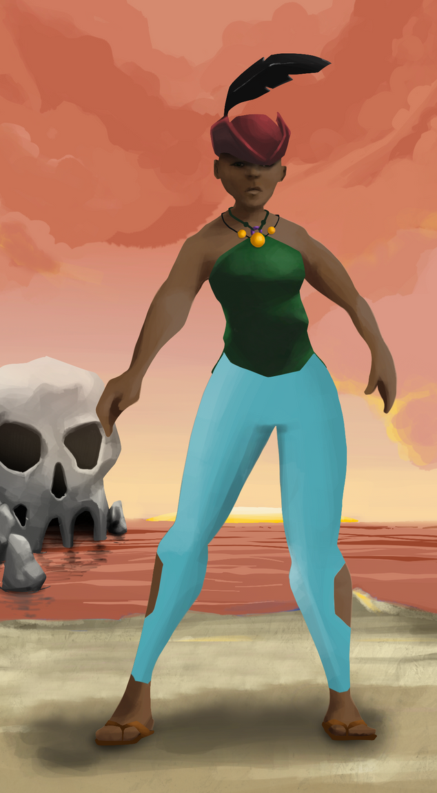 AlgoSeas Pirate #28323 NFT on Algorand