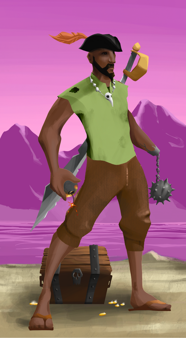 AlgoSeas Pirate #28331 NFT on Algorand