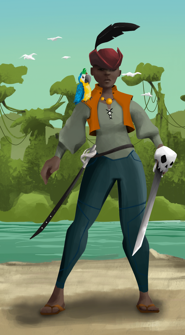 AlgoSeas Pirate #28332 NFT on Algorand