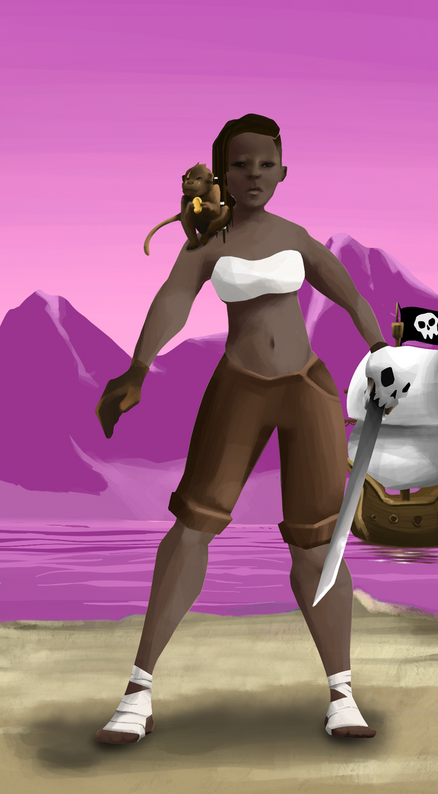 AlgoSeas Pirate #28334 NFT on Algorand