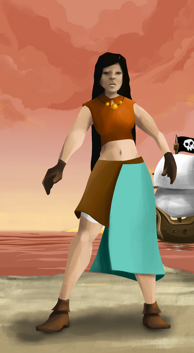 AlgoSeas Pirate #28336 NFT on Algorand