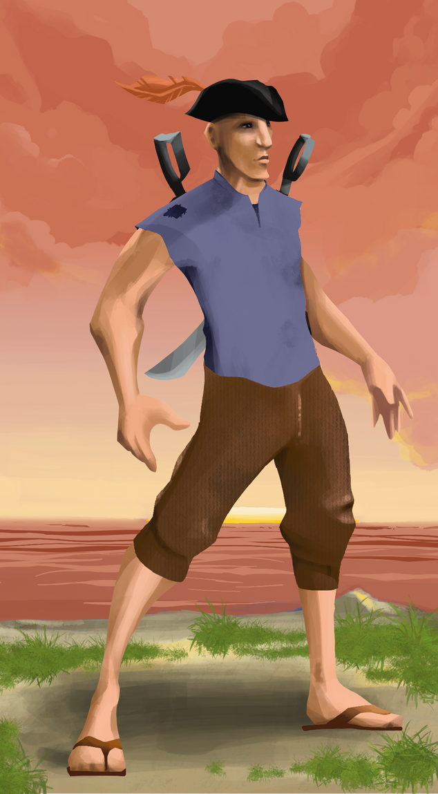 AlgoSeas Pirate #2835 NFT on Algorand