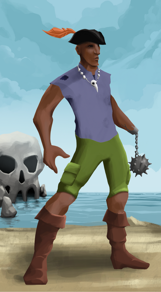 AlgoSeas Pirate #28355 NFT on Algorand