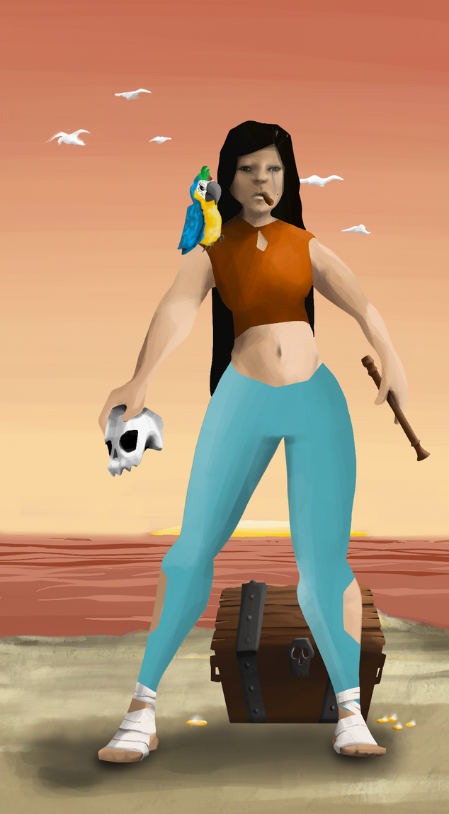 AlgoSeas Pirate #28366 NFT on Algorand