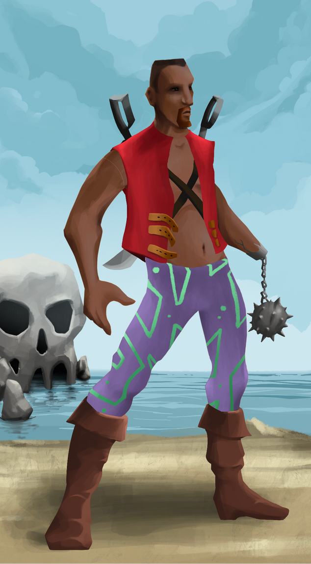 AlgoSeas Pirate #28388 NFT on Algorand