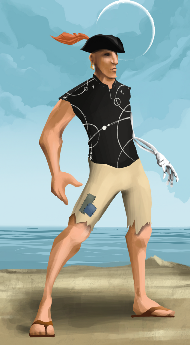 AlgoSeas Pirate #28390 NFT on Algorand