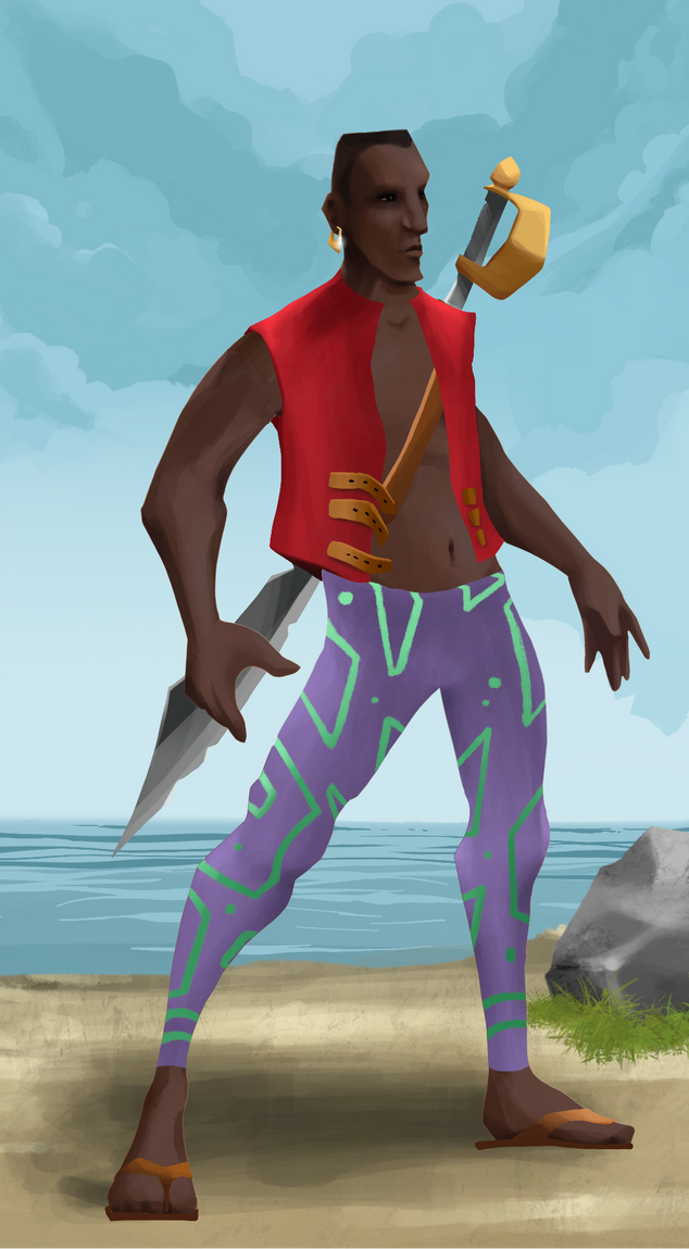 AlgoSeas Pirate #28398 NFT on Algorand