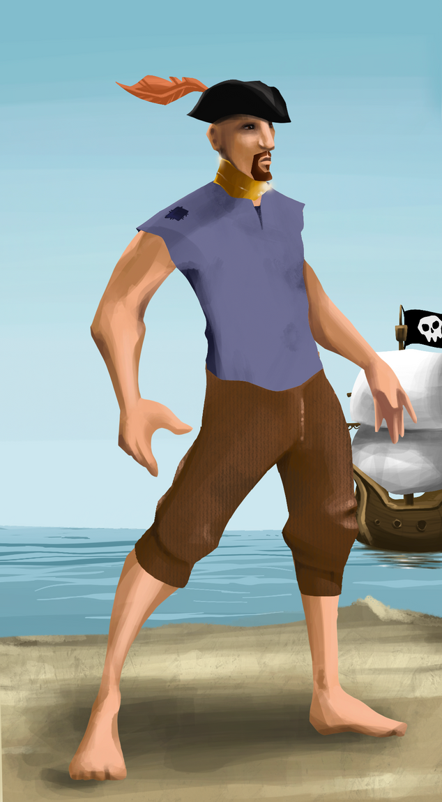 AlgoSeas Pirate #28399 NFT on Algorand