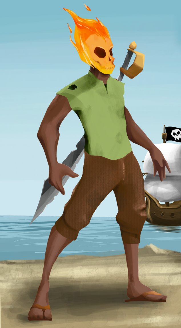 AlgoSeas Pirate #28413 NFT on Algorand