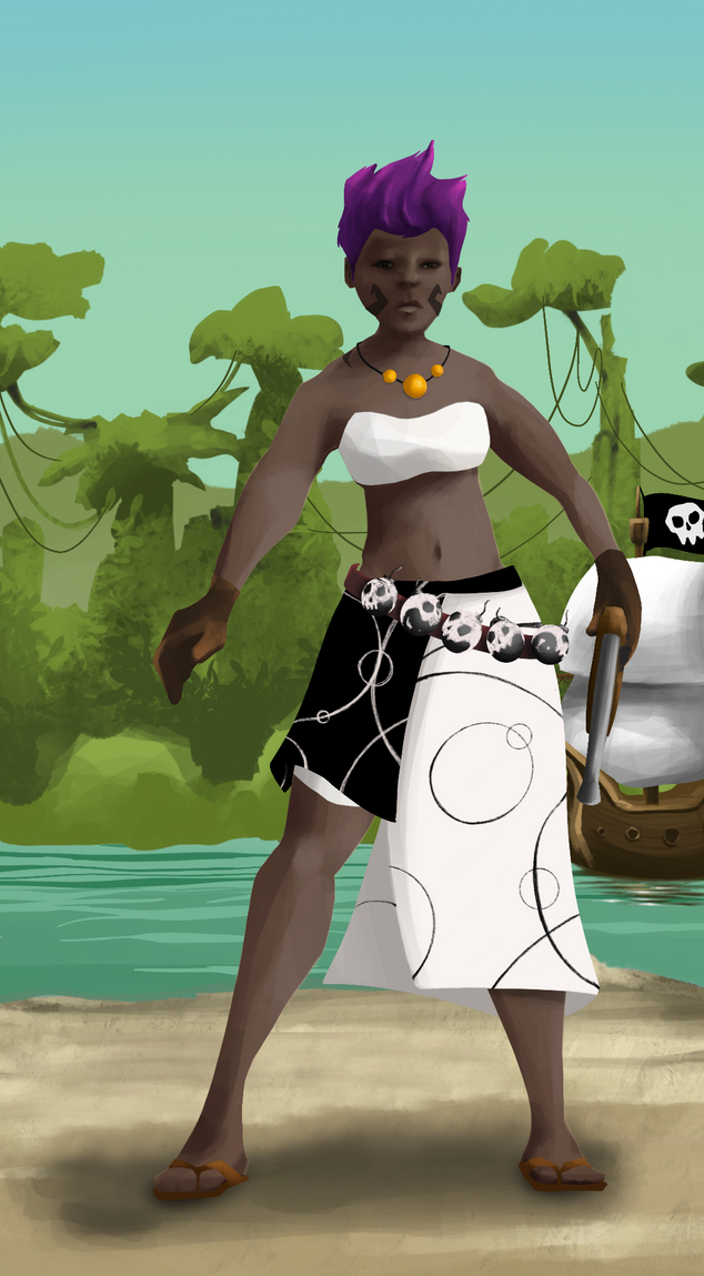 AlgoSeas Pirate #28427 NFT on Algorand