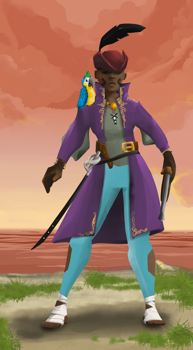 AlgoSeas Pirate #28431 NFT on Algorand