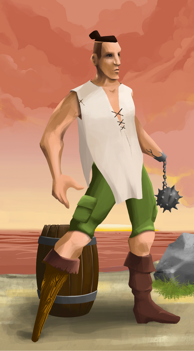 AlgoSeas Pirate #2844 NFT on Algorand