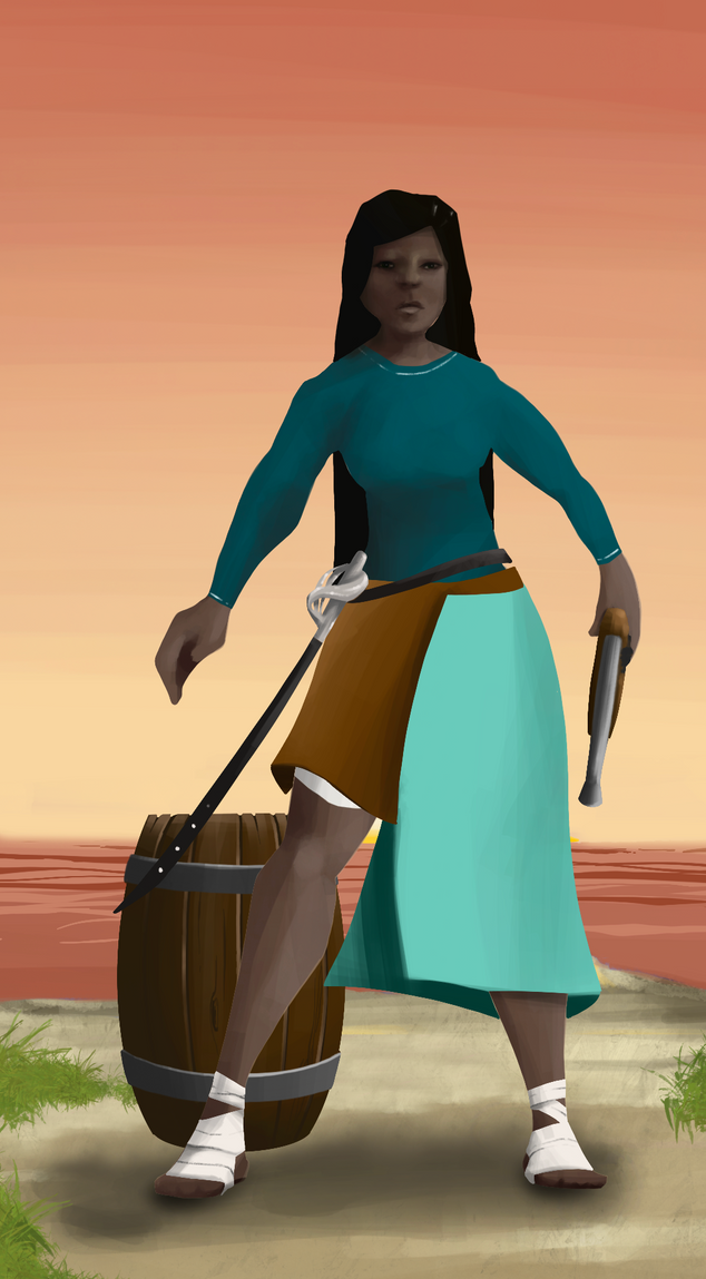 AlgoSeas Pirate #28443 NFT on Algorand