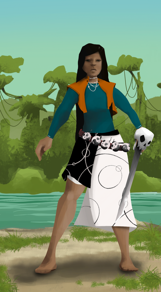 AlgoSeas Pirate #28445 NFT on Algorand