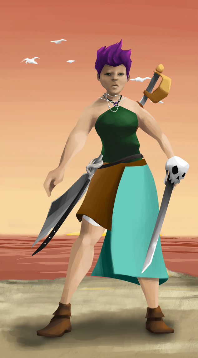 AlgoSeas Pirate #28449 NFT on Algorand