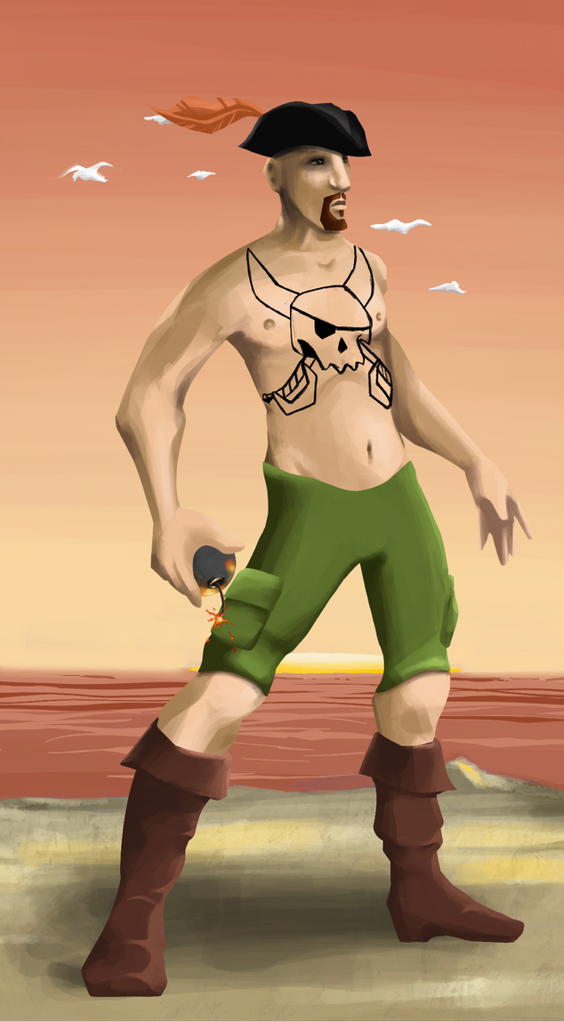 AlgoSeas Pirate #28451 NFT on Algorand