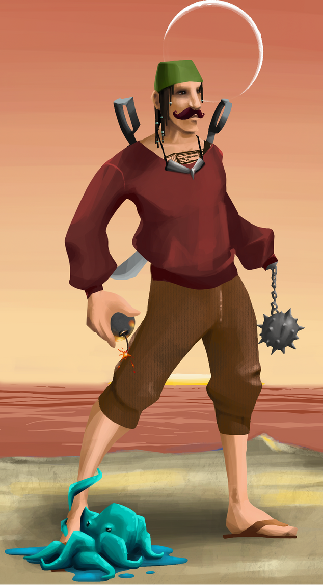 AlgoSeas Pirate #28452 NFT on Algorand