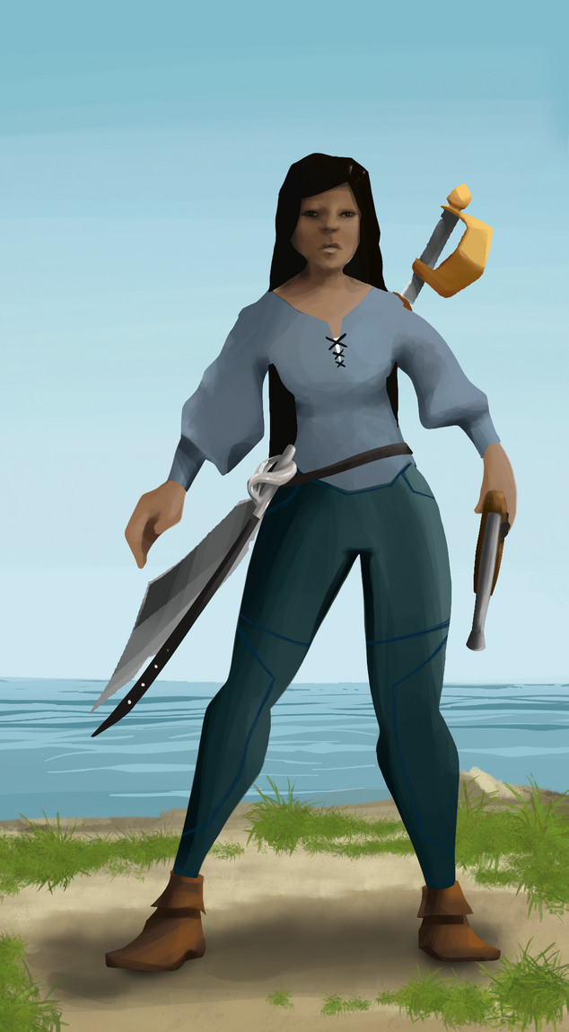 AlgoSeas Pirate #28459 NFT on Algorand