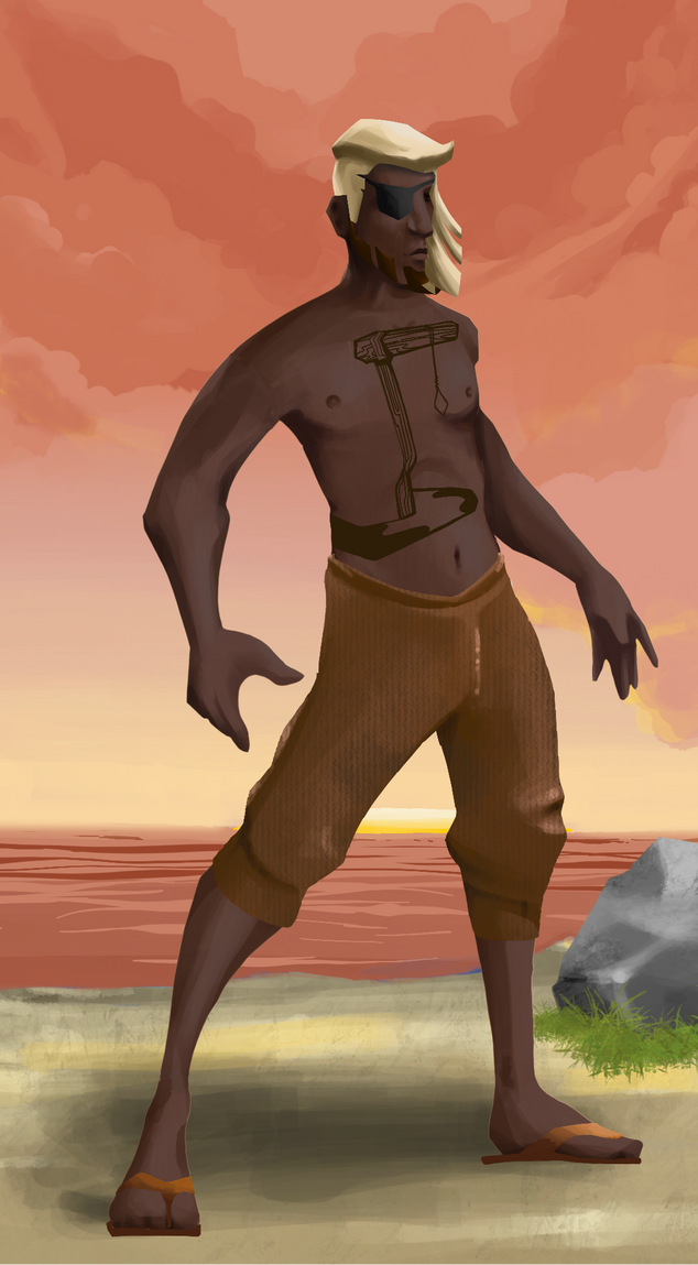 AlgoSeas Pirate #28460 NFT on Algorand