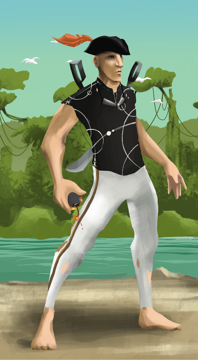 AlgoSeas Pirate #28463 NFT on Algorand