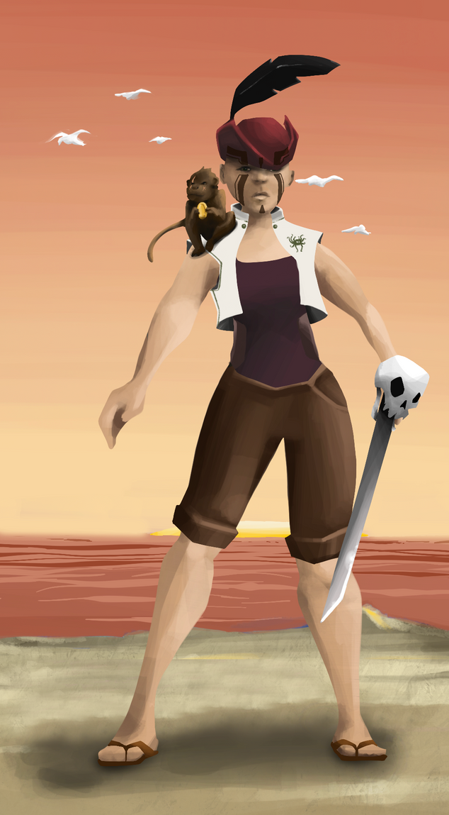 AlgoSeas Pirate #28469 NFT on Algorand