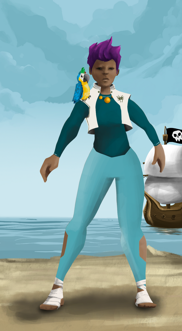 AlgoSeas Pirate #28472 NFT on Algorand