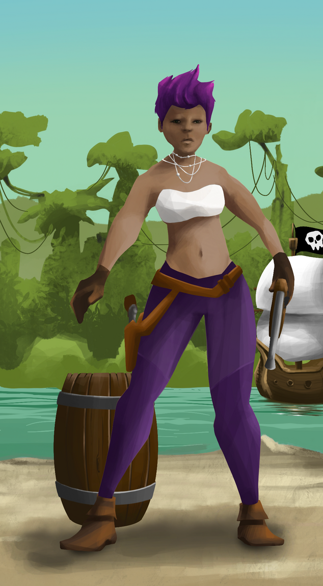 AlgoSeas Pirate #28484 NFT on Algorand