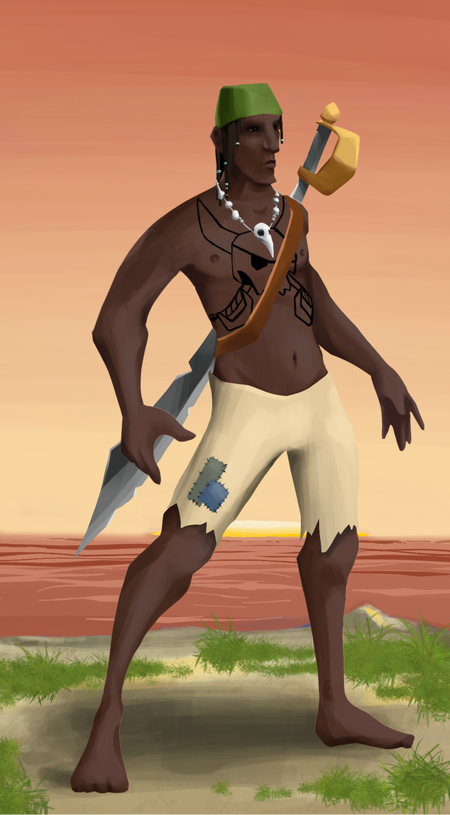AlgoSeas Pirate #28486 NFT on Algorand