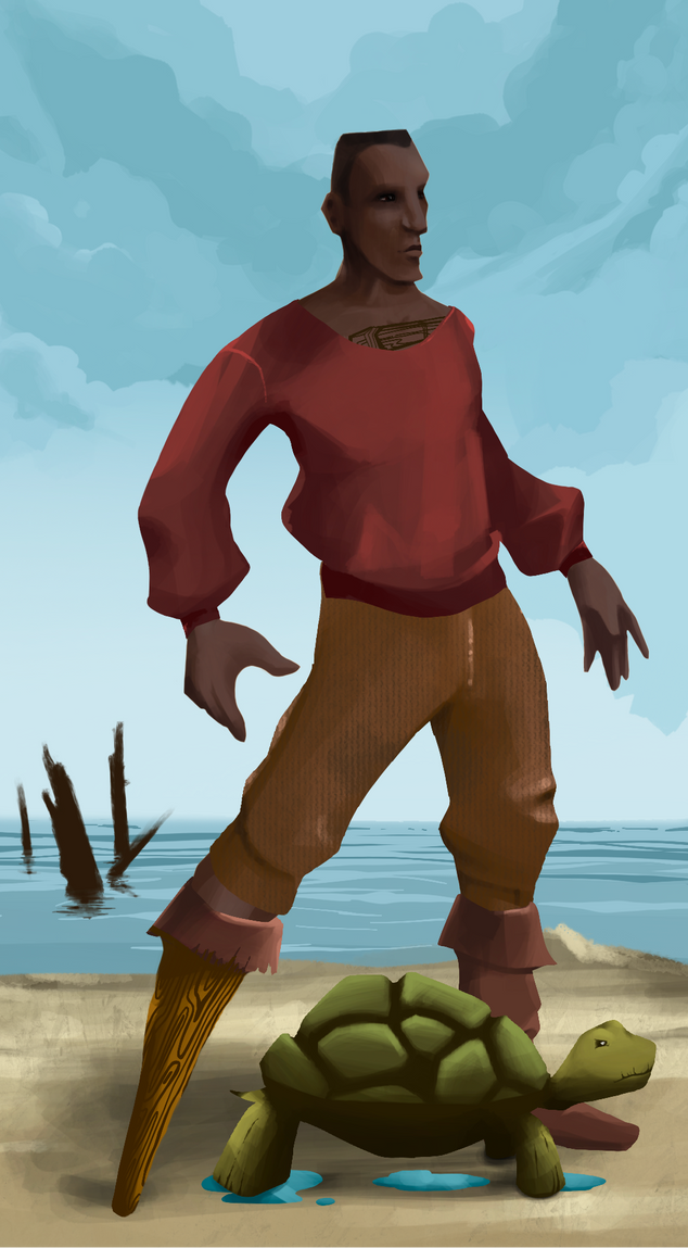 AlgoSeas Pirate #28489 NFT on Algorand