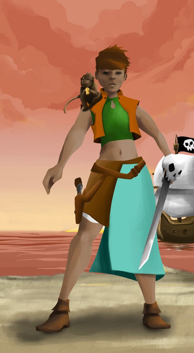 AlgoSeas Pirate #28504 NFT on Algorand