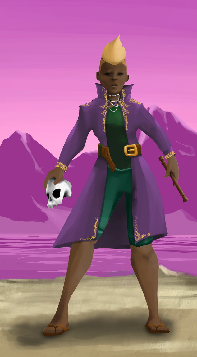 AlgoSeas Pirate #28505 NFT on Algorand