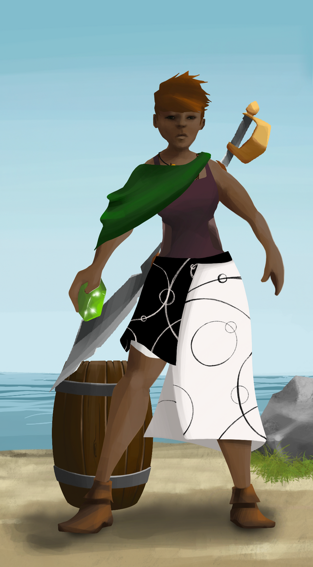 AlgoSeas Pirate #28523 NFT on Algorand