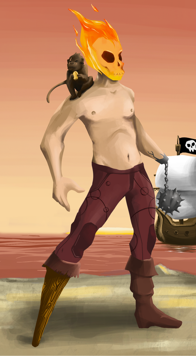 AlgoSeas Pirate #28525 NFT on Algorand