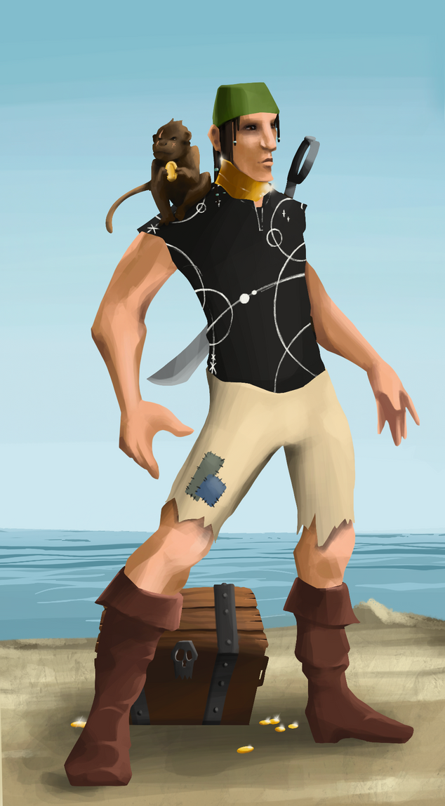 AlgoSeas Pirate #28528 NFT on Algorand