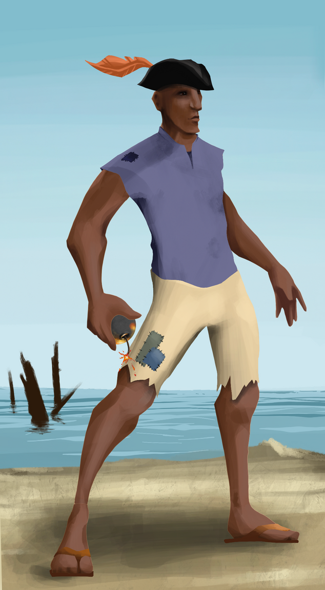 AlgoSeas Pirate #28540 NFT on Algorand