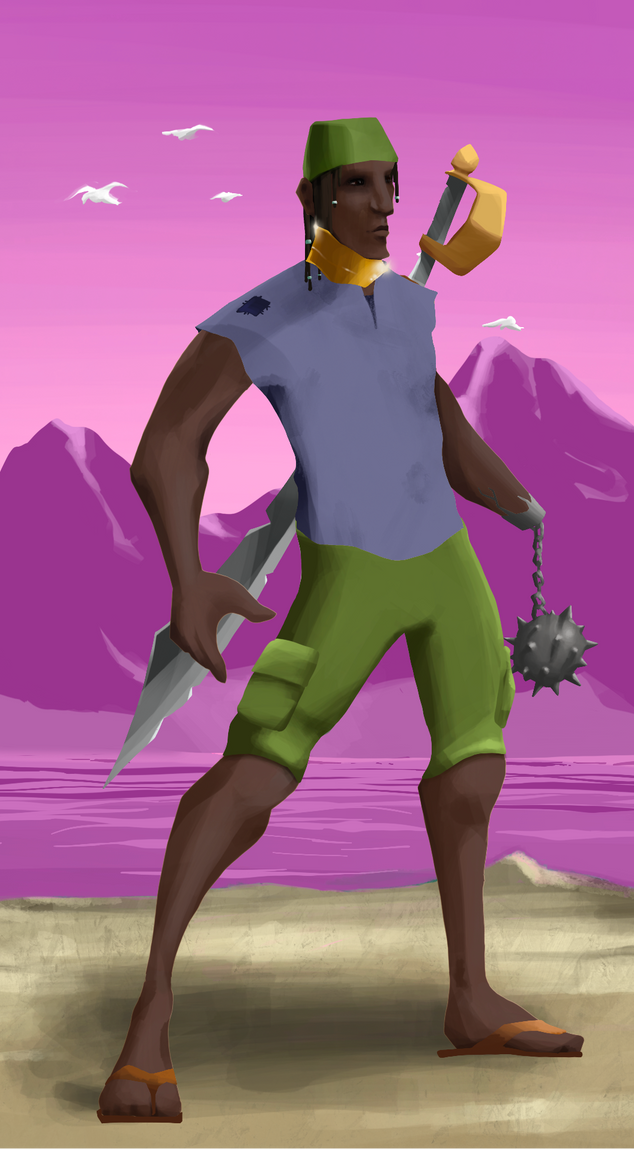 AlgoSeas Pirate #28548 NFT on Algorand